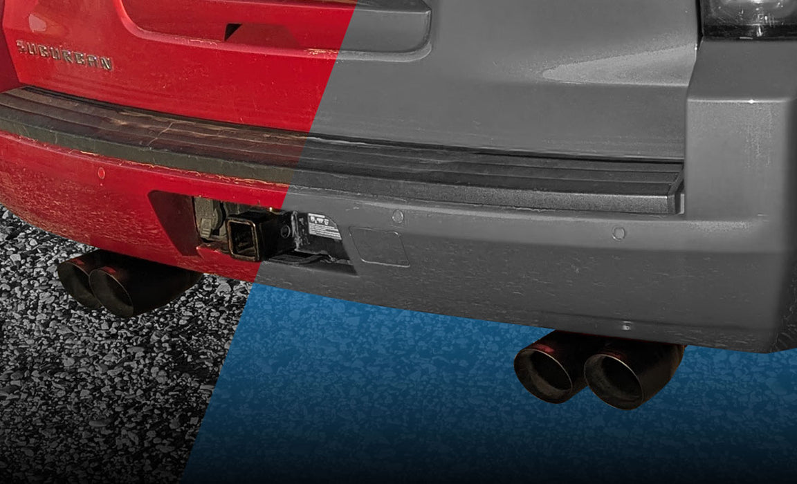 Suburban/Tahoe/Avalanche, 2007-2014, 5.3L, Weld/on - MPI Exhaust Cat-Back Dual Exhaust Kits