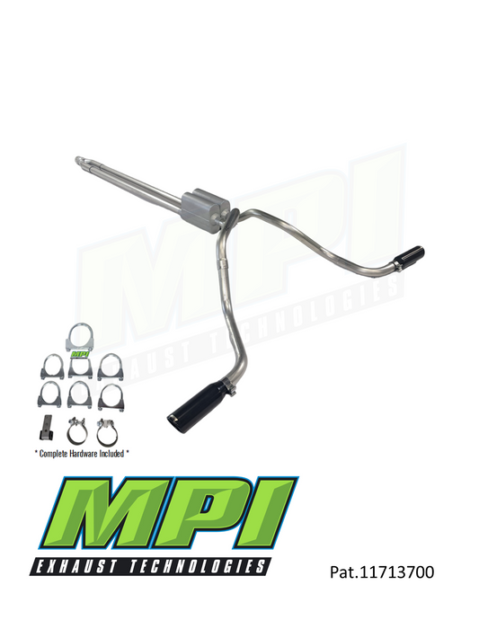 Chevy/GM 6.0L & 6.2L  2007 - 2013 Truck Dual Exhaust Kits - Clamp