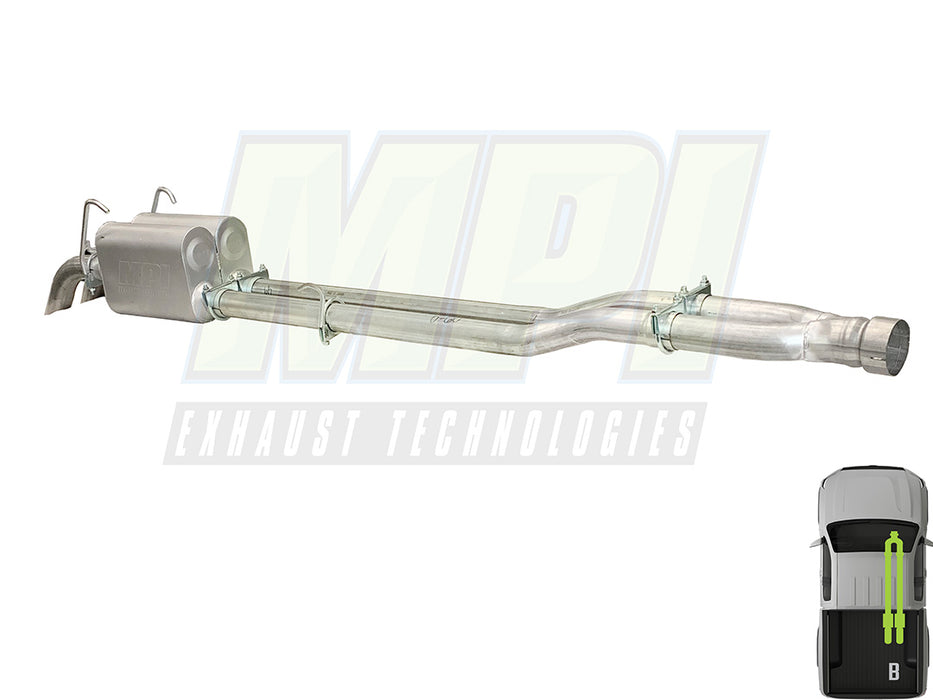 RAM, 2011-2024, 6.4L - MPI Bullnoze Exhasut Series