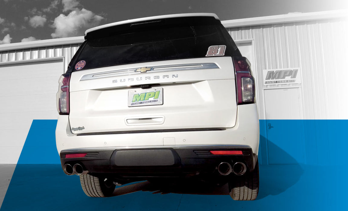 Suburban/Yukon, 2021-2025, 6.2L Clamp-On, MPI Exhaust Cat-Back Dual Exhaust Kits