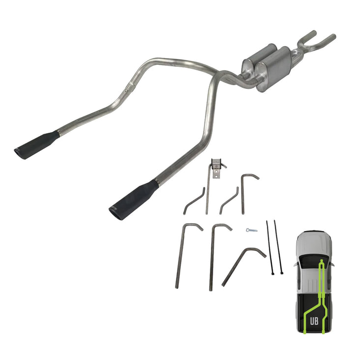 Toyota Tundra, 2014-2021, 5.7L, Weld/On - MPI Exhaust Cat-Back Dual Exhaust Kits