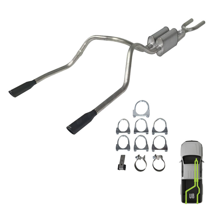 Toyota Tundra, 2014-2021, 5.7L, Clamp/On - MPI Exhaust Cat-Back Dual Exhaust Kits