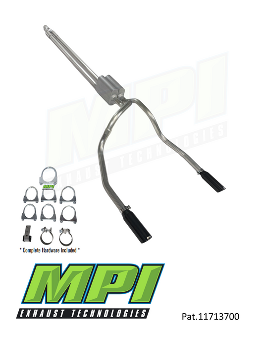GM 5.3L 2008-2013 Truck Dual Exhaust Kits - Clamp-on