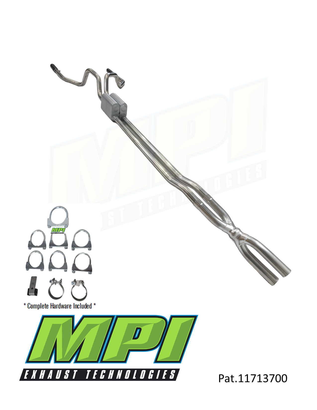 Truck dual exhaust shop kits