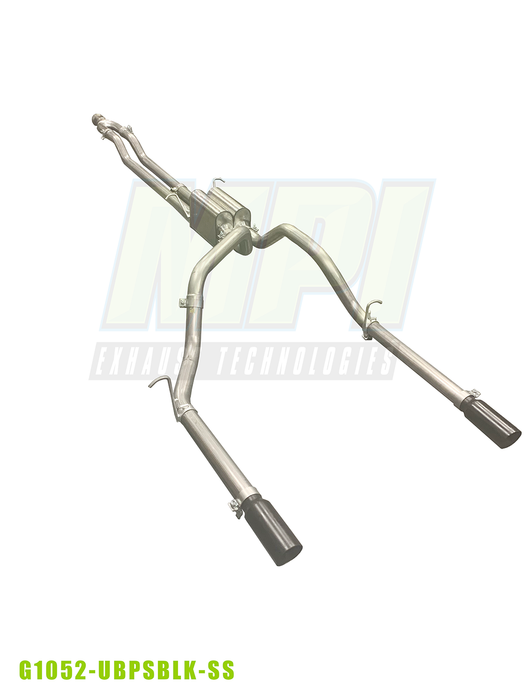 GMC/Chevy, 2014-2018, 6.2L -Clamp-on - MPI Exhaust Cat-Back Dual Exhaust Kits