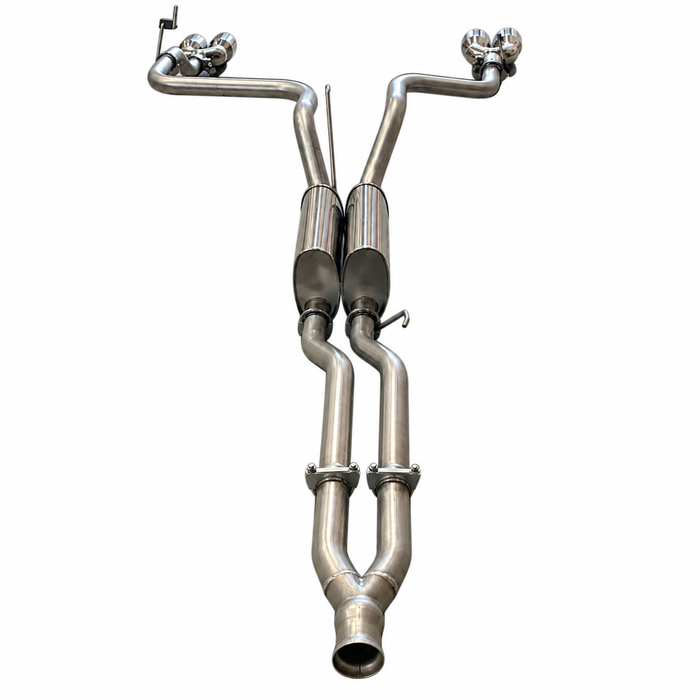 Gladiator, 2020-2026, 3.6L - Under Bumper - MPI Exhaust Cat-Back Dual Exhaust Kits