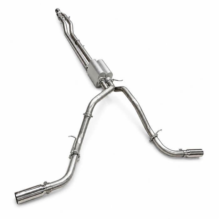 GMC/Chevy, 2014-2018, 6.2L -Clamp-on - MPI Exhaust Cat-Back Dual Exhaust Kits