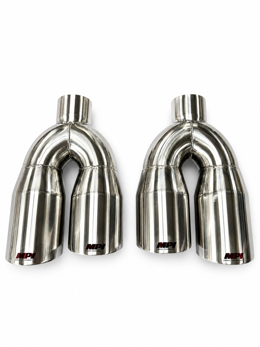 MPI Exhaust Tips / Suburban Quad Tips / (Set 2 )