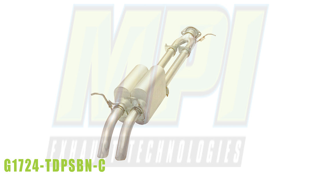 Chevy Colorado, 2015-2022, V6 - MPI Bullnose Exhaust Series