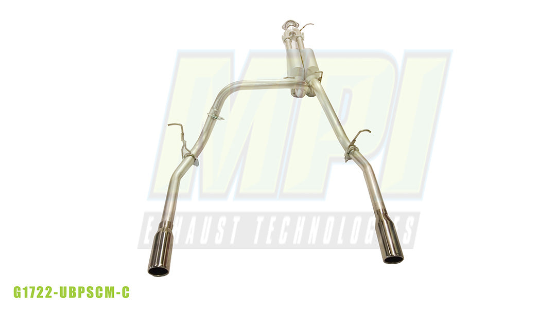 Chevy Colorado, 2015-2022, V6 , Clamp/On - MPI Exhaust Cat-Back Dual Exhaust Kits