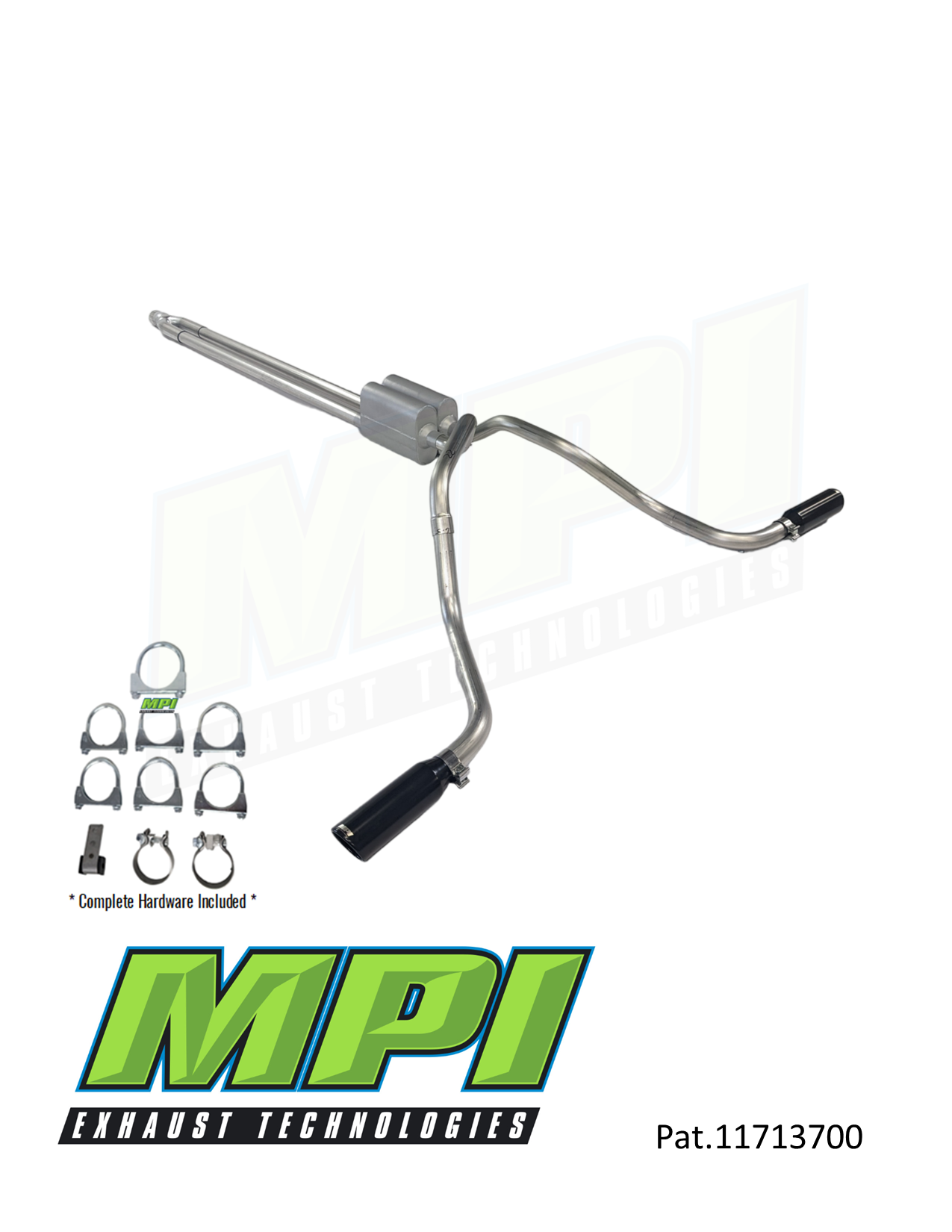 GM 6.0L 2014-2018 Truck Dual Exhaust Kits - Clamp-on System