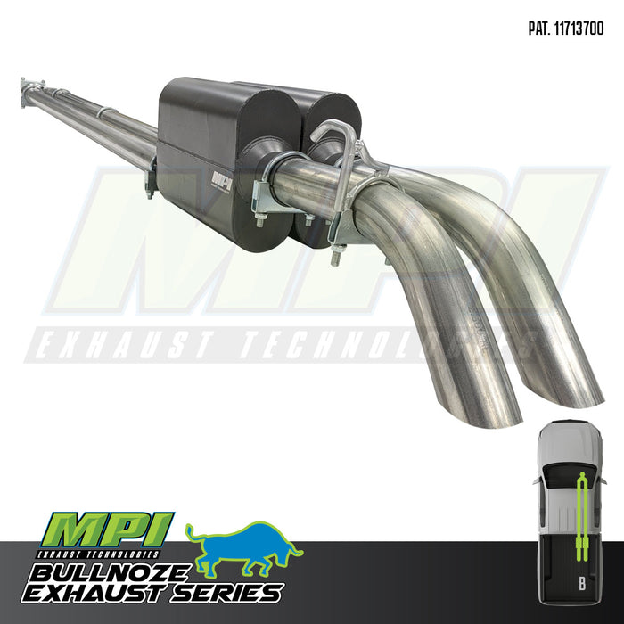 Ford, 2009-2024, Eco Boost - MPI Bullnoze Exhaust Series