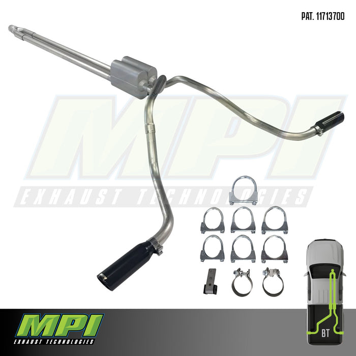 Ford, 2009-2024, 5.0L , Clamp/On - MPI Exhaust Cat-Back Dual Exhaust Kits