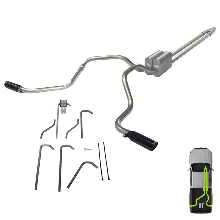 Ford, 2009-2024, 5.0L, Weld/On - MPI Exhaust Cat-Back Dual Exhaust Kits