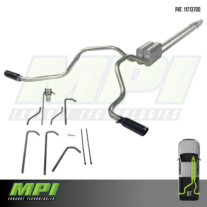 Ford, 2009-2024, 5.0L, Weld/On - MPI Exhaust Cat-Back Dual Exhaust Kits