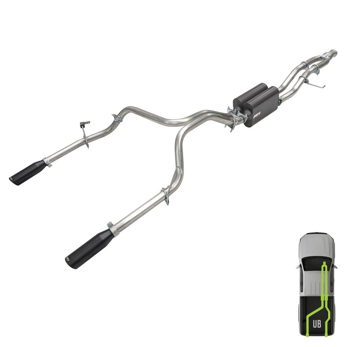 Suburban/Yukon, 2015-2020, 6.2L, Clamp/on - MPI Exhaust Cat-Back Dual Exhaust Kits