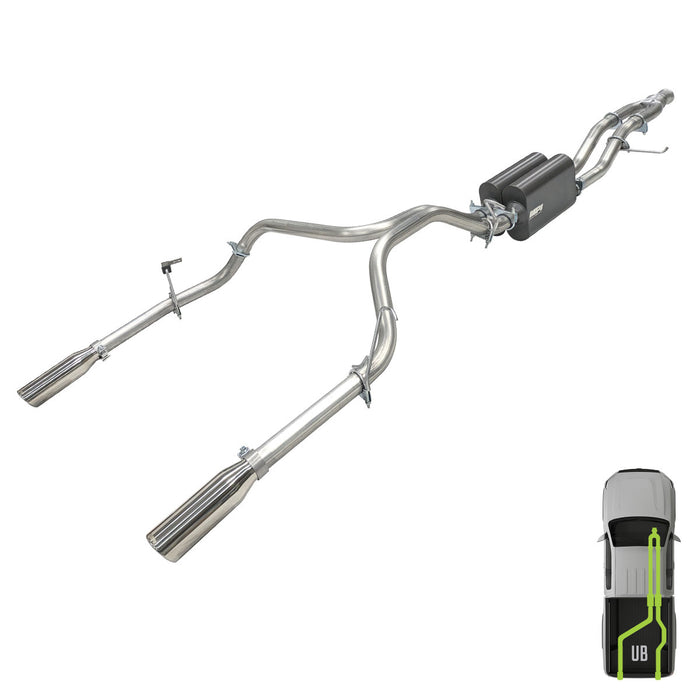 Suburban/Yukon, 2015-2020, 6.2L, Clamp/on - MPI Exhaust Cat-Back Dual Exhaust Kits