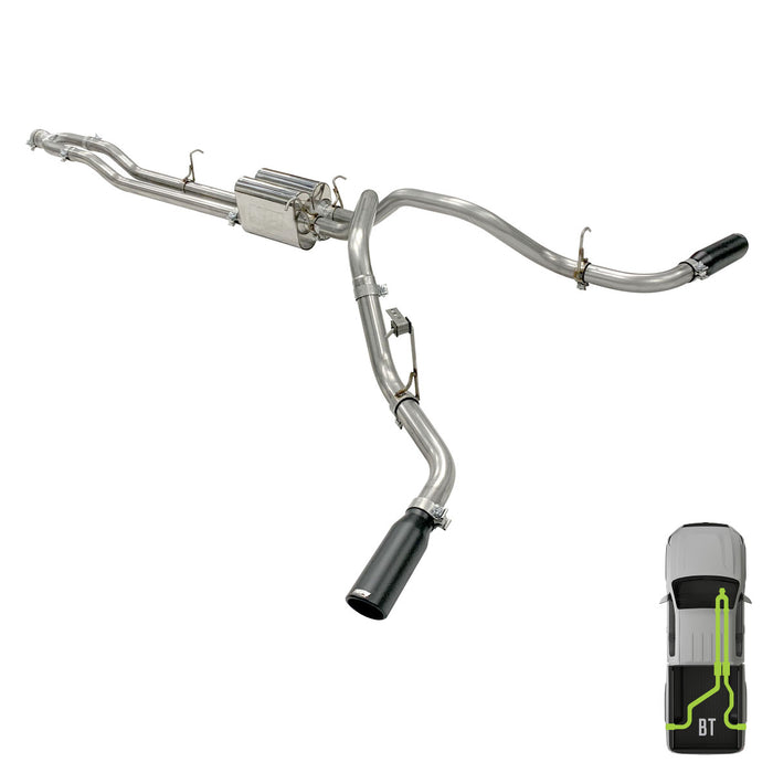 GMC/Chevy, 2019-2024, 6.6L, Stainless - MPI Exhaust Cat-Back Dual Exhaust Kits