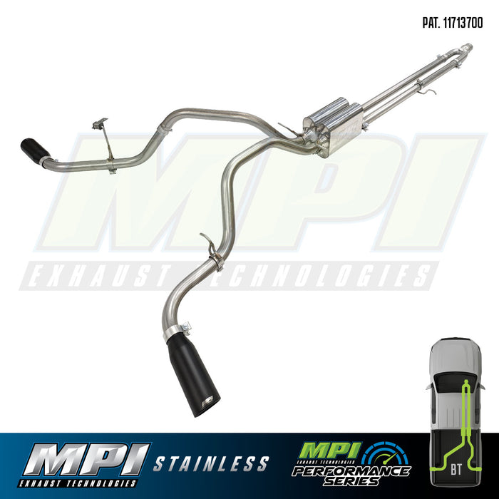 GMC/Chevy, 2014-2018, 5.3L, Stainless - MPI Exhaust Cat-Back Dual Exhaust Kits