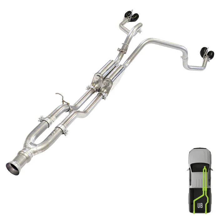 Suburban/Yukon, 2021-2025, 5.3L Stainless, MPI Exhaust Cat-Back Dual Exhaust Kits