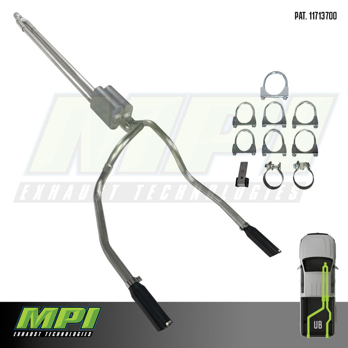 GMC/Chevy, 2019-2024, 5.3L, Clamp/On - MPI Exhaust Cat-Back Dual Exhaust Kits