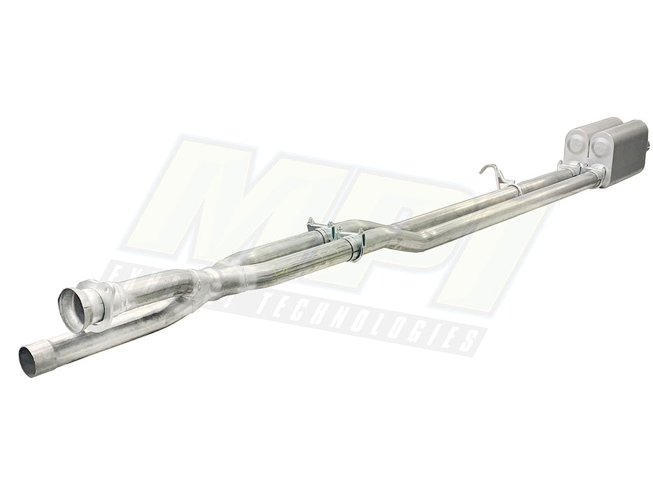 Ford, 2017-2025, 6.2L, 6.8L, 7.3L - MPI Bullnoze Exhaust Series