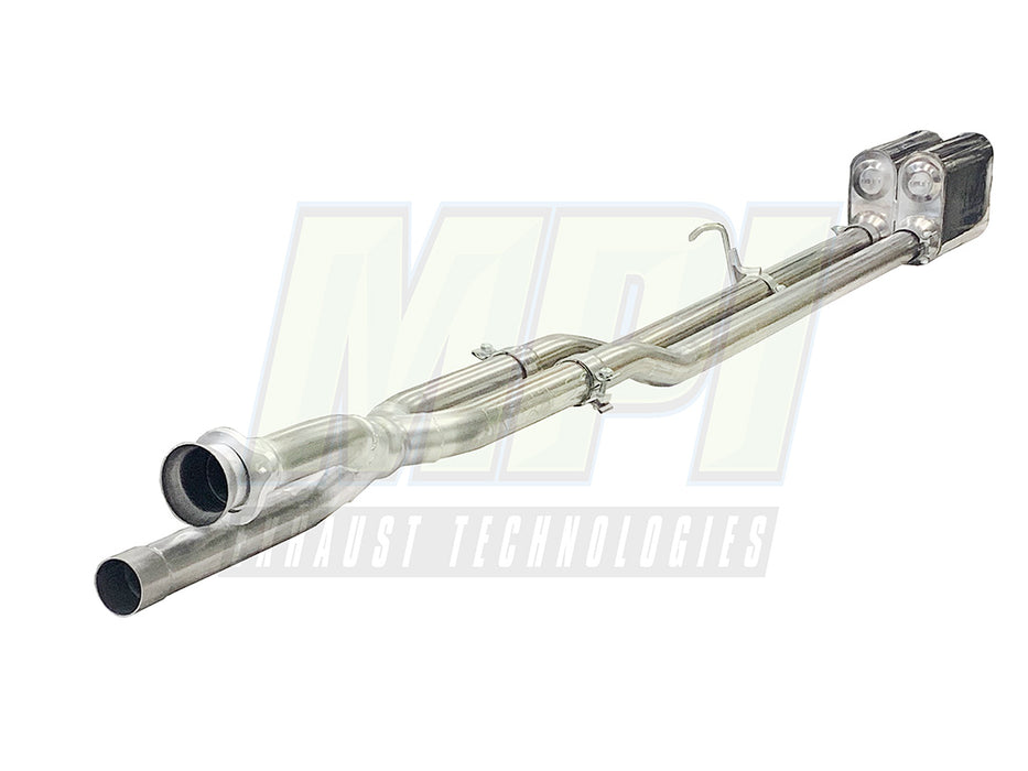 Ford, 2017-2025, 6.2L-7.3L - Stainless - MPI Exhaust Cat-Back Dual Stainless Kits