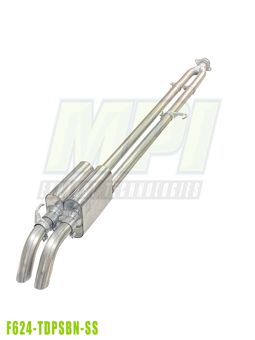 Ford, 2021-2026, 5.0L - MPI Bullnoze Exhaust Series
