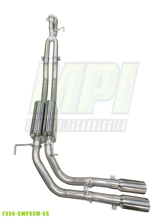 Ford, 2017-2026, 6.2L, 6.8L, 7.3L - MPI SideWinder Exhaust Series