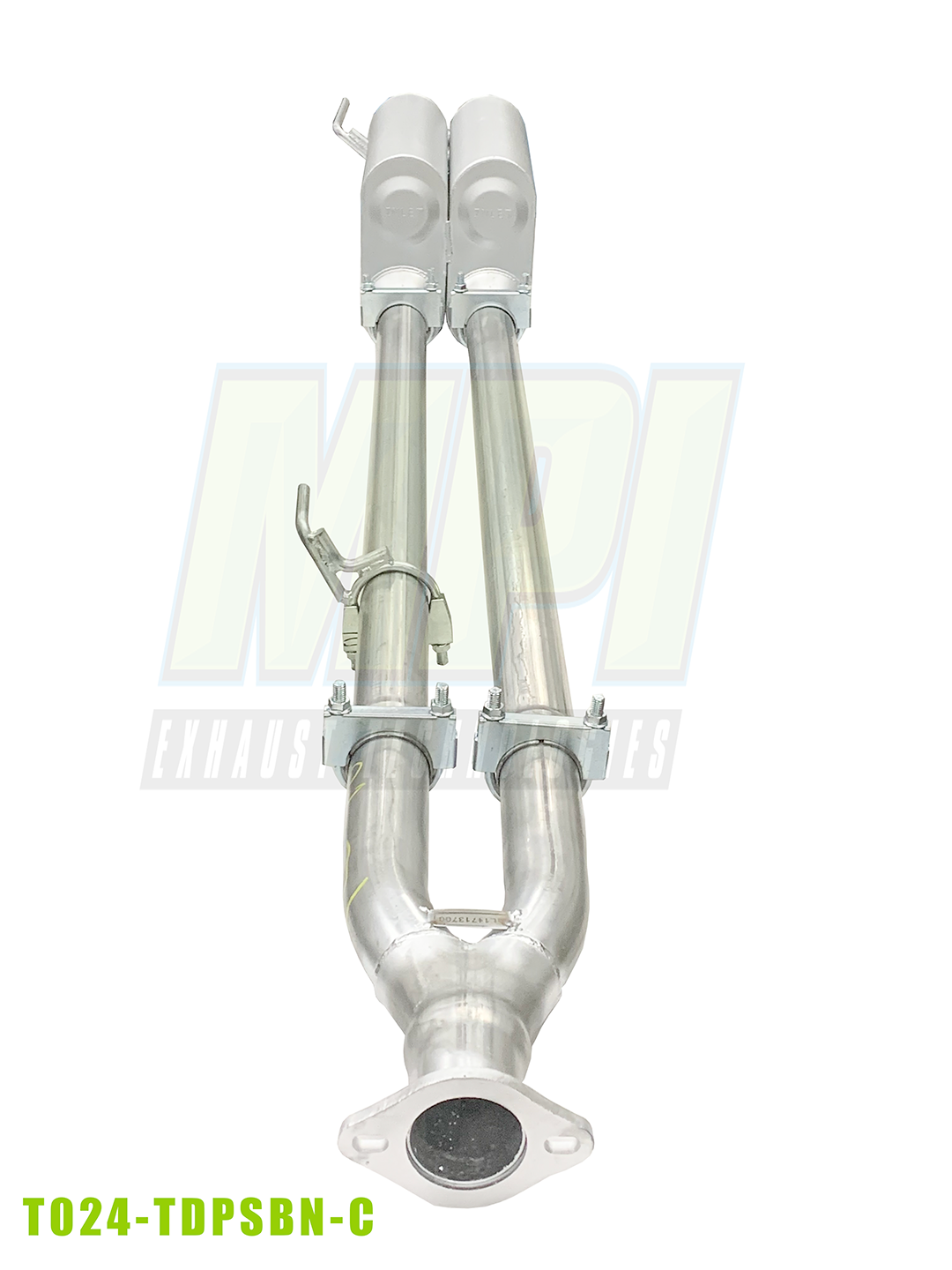 Toyota Tacoma, 2005-2023, V6 - MPI Bullnoze Exhaust Series — MPI