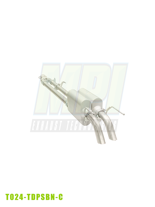 Toyota Tacoma, 2005-2023, V6 - MPI Bullnoze Exhaust Series