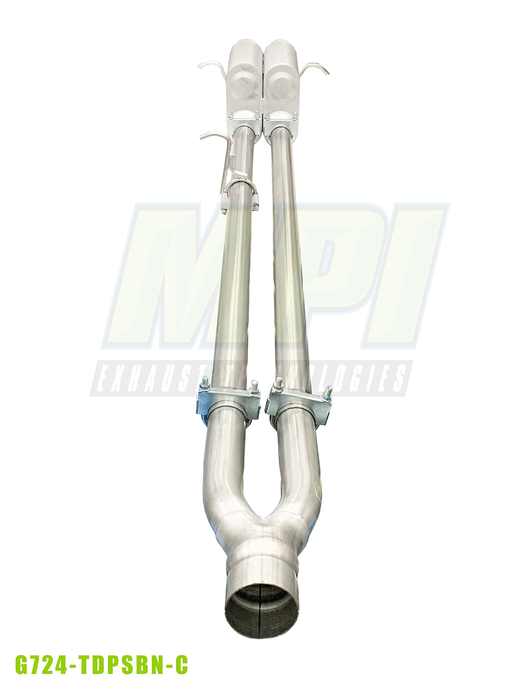 GMC/Chevy, 2007-2013, 5.3L - MPI Bullnoze Exhaust Series