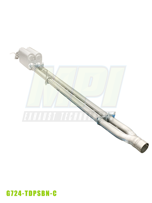 GMC/Chevy, 2007-2013, 5.3L - MPI Bullnoze Exhaust Series