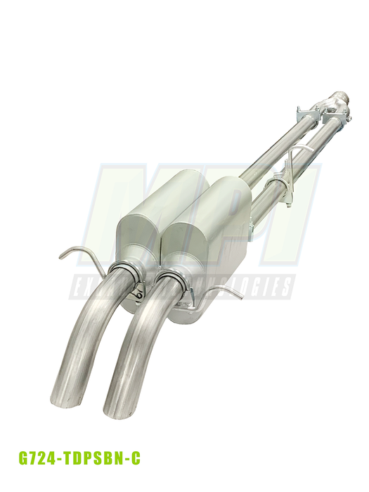 GMC/Chevy, 2007-2013, 5.3L - MPI Bullnoze Exhaust Series