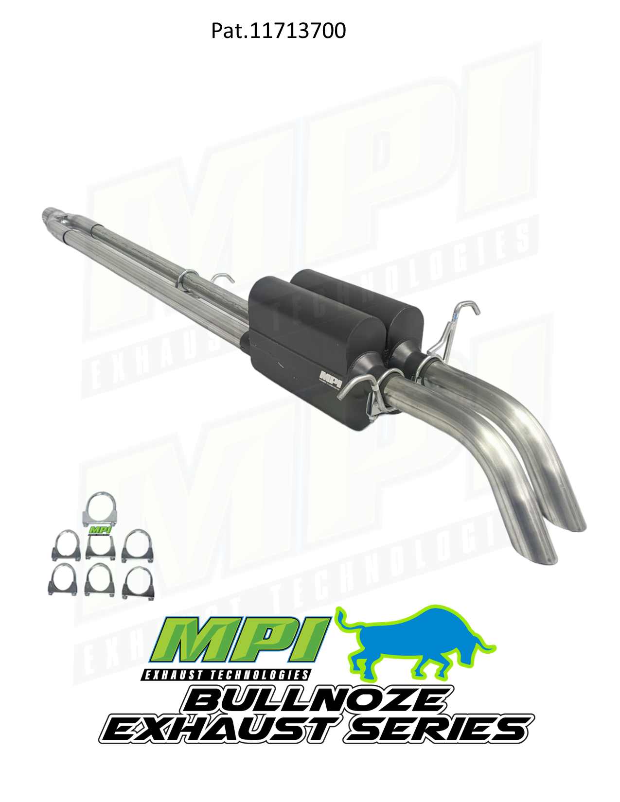 Chevy/GMC 2019-2024 5.3L - MPI Bullnoze Exhaust Series