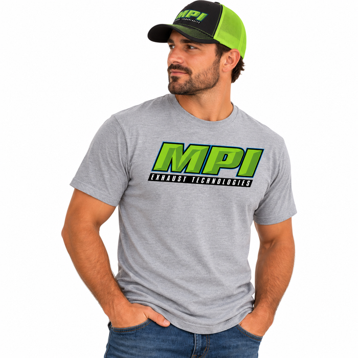 Apparel, T-Shirt, MPI Exhaust Logo