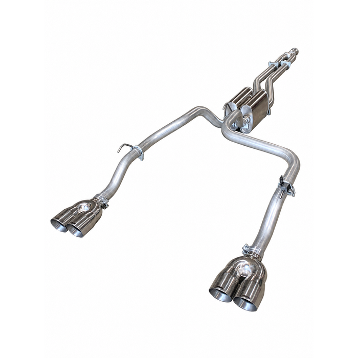 Gladiator, 2020-2026, 3.6L - Under Bumper - MPI Exhaust Cat-Back Dual Exhaust Kits