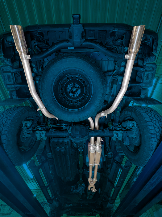 Ford Ranger, 2024-2026, Eco boost , Clamp/On - MPI Exhaust Cat-Back Dual Exhaust Kits