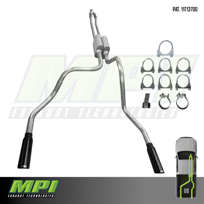 RAM, 2009-2024, 5.7L HD, Clamp/On - MPI Exhaust Cat-Back Dual Exhaust Kits