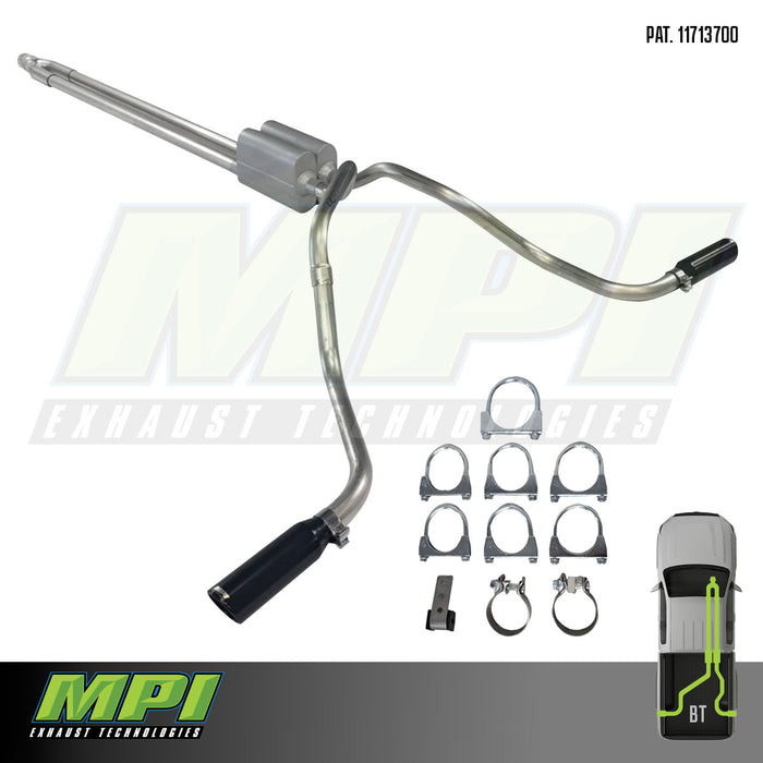 RAM, 2011-2024, 6.4L, Clamp/On - MPI Exhaust Cat-Back Dual Exhaust Kits