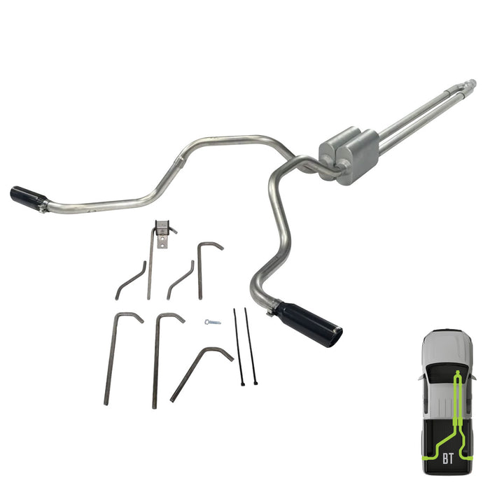 RAM, 2011-2024, 6.4L, Weld/On - MPI Exhaust Cat-Back Dual Exhaust Kits