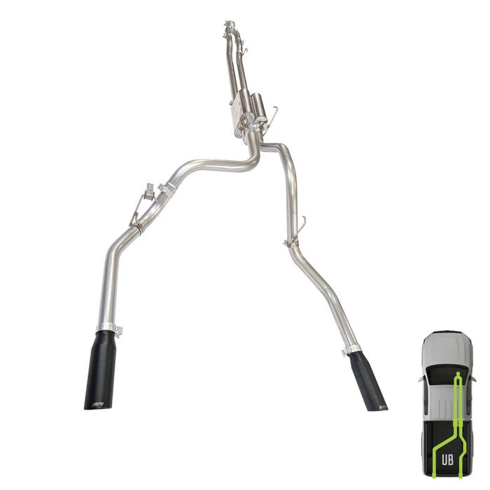 RAM, 2011-2024, 6.4L, Clamp/On - MPI Exhaust Cat-Back Dual Exhaust Kits