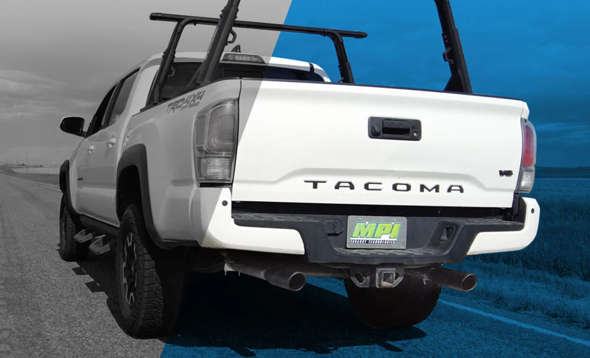 Toyota Tacoma, 2005-2023, V6, Stainless - Truck Cat-Back Dual Exhaust Kits