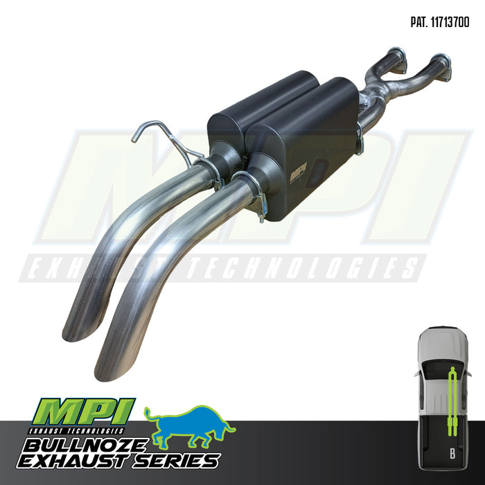 Toyota Tundra, 2007-2013, 5.7L - MPI Bullnose Exhaust Series