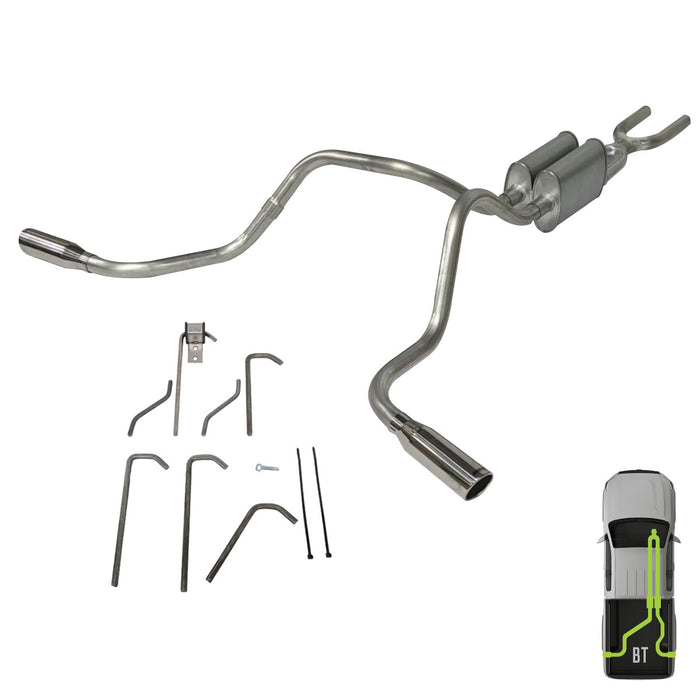 Toyota Tundra, 2007-2013, 5.7L, Weld/On - MPI Exhaust Cat-Back Dual Exhaust Kits