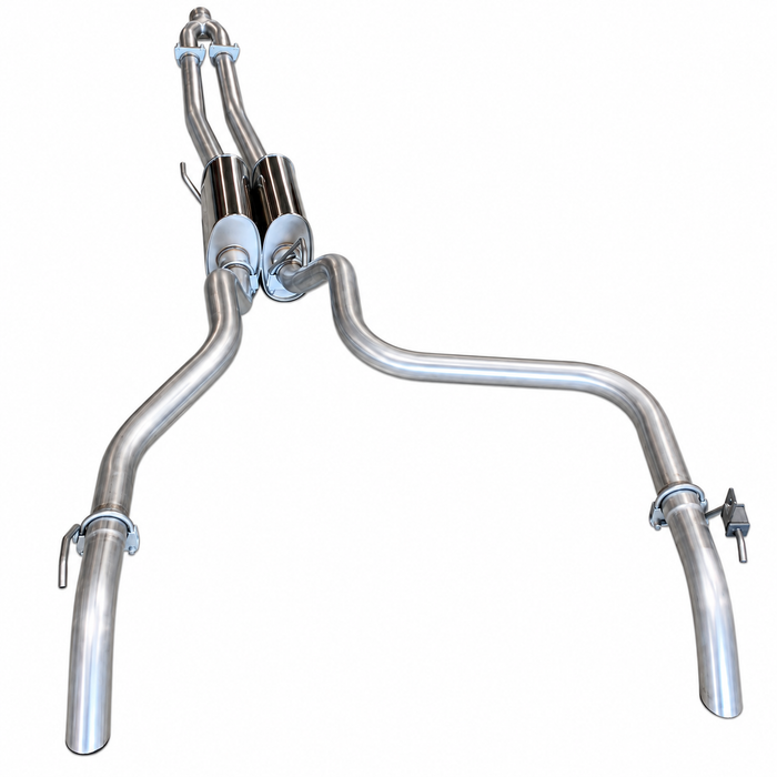 Gladiator, 2020-2026, 3.6L - Stock Exit - MPI Exhaust Cat-Back Dual Exhaust Kits
