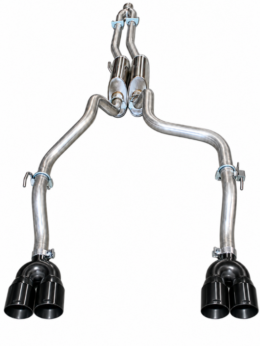 Gladiator, 2020-2026, 3.6L - Under Bumper - MPI Exhaust Cat-Back Dual Exhaust Kits