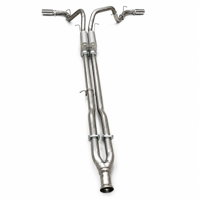 GMC/Chevy, 2014-2018, 6.2L, Stainless - MPI Exhaust Cat-Back Dual Stainless Kits