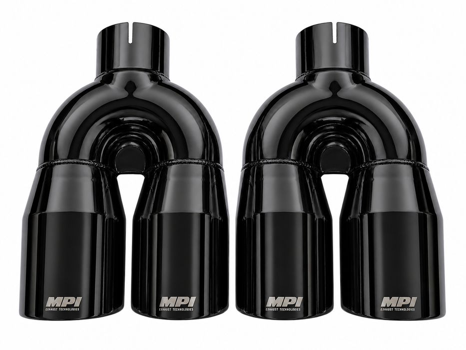 MPI Exhaust Tips / Standard Quad Tips / (Set 2 )