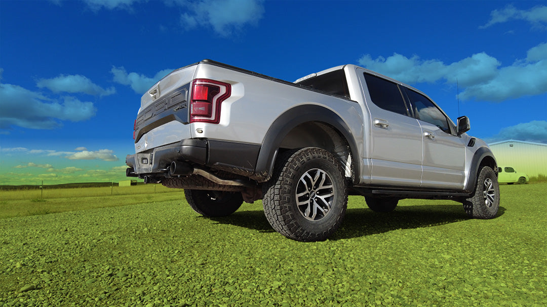 Ford Raptor, 2017-2020, Stainless - MPI Exhaust Cat-Back Dual Exhaust ...